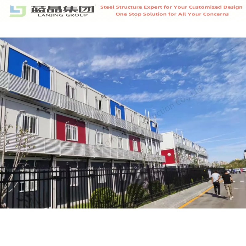 Quickly Assembled Prefabricated Flat Pack Container House Housing Solution