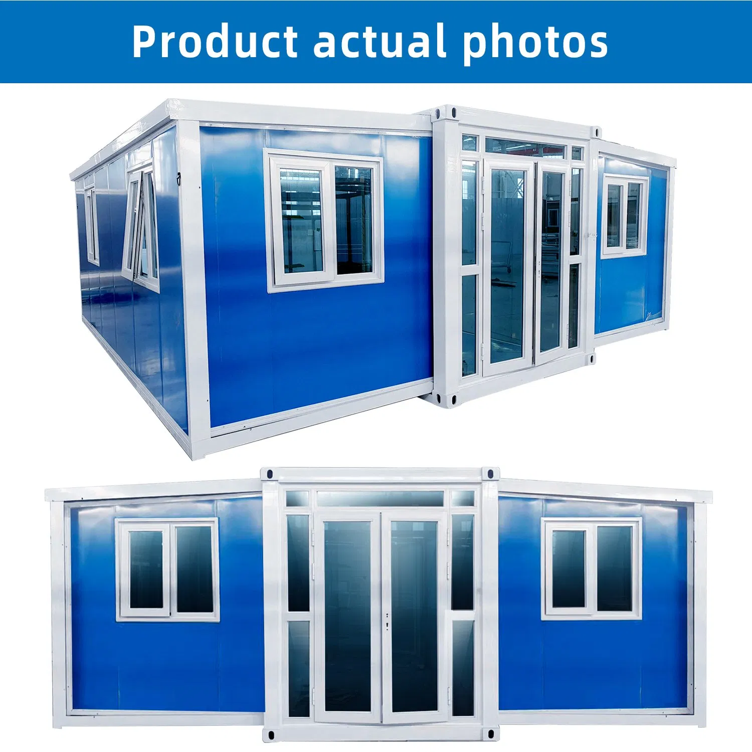 Movable Steel Storage Container Luxury/Integrated Office Flod/Folding Movable Tiny Capsule Living Transportable Camping/20/40FT/Modular Prefabricated House