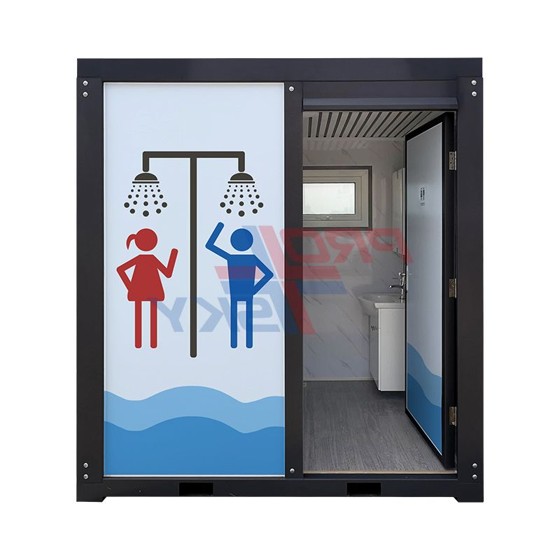 Mobile Bathroom Unit for Camping and RV Sites