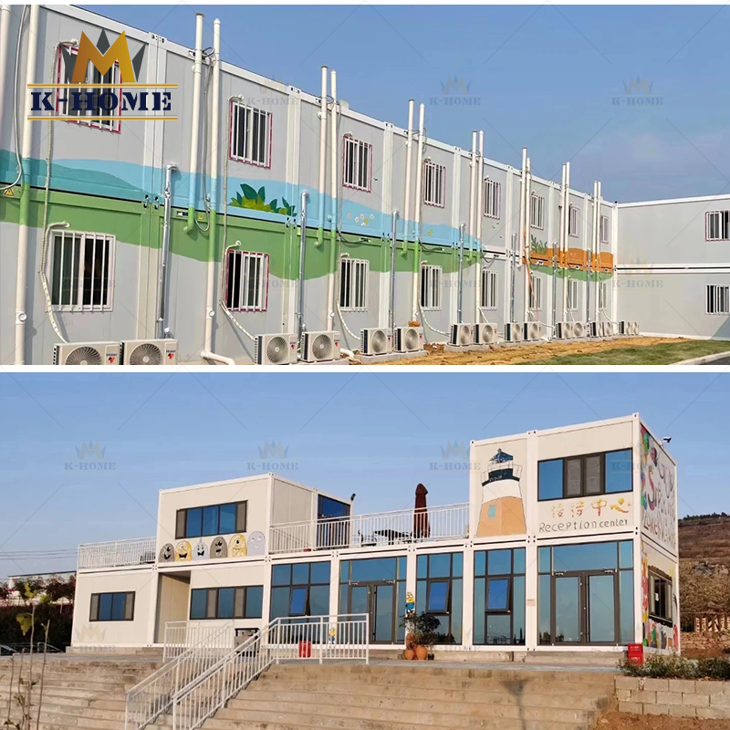 Affordable Quick Install Light Weight Steel Temporary Building Solution