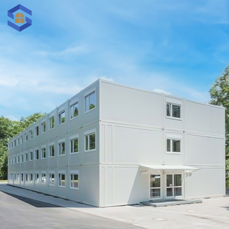 Flat Panel Container Soundproof Philippines Construction Worker Dorm Prefab Prefabricated Tiny House for Large-Scale Events &amp; Sports Games/Military Camps