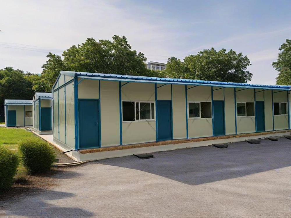 Rapid Setup Modular Container Living Unit for Temporary Offices