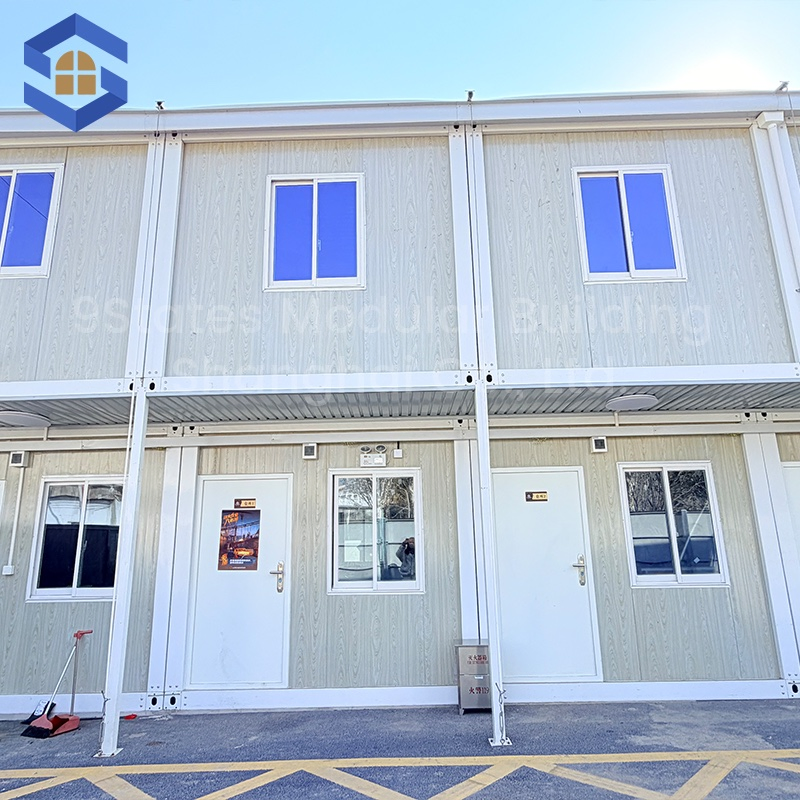 Chic Prefab Container Apartment Casa Modular Prefabricada Customizable Steel Structure Prefab House for Export