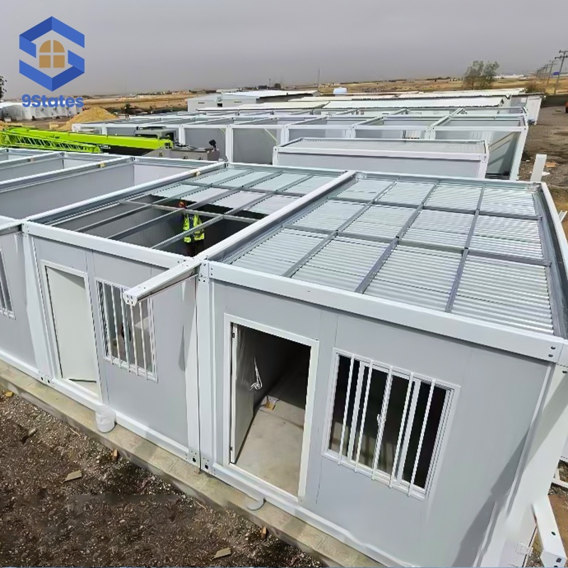 Prefabricated Prefab House Fast Install Easy Assemble Portable House Flat Pack Container Dormitory Accommodation Modular Office Mobile Tiny Container House