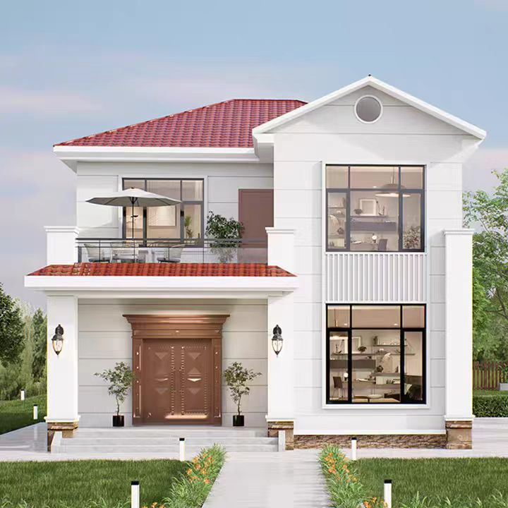 Elegant Prefabricated Container Villa with Luxury Modular Design