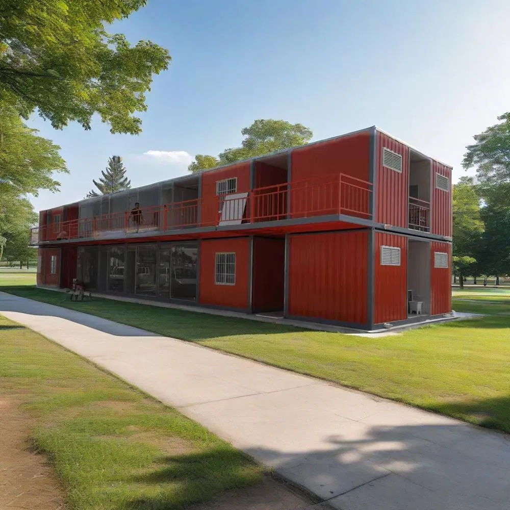 Versatile Mobile Container House for Temporary Office and Storage