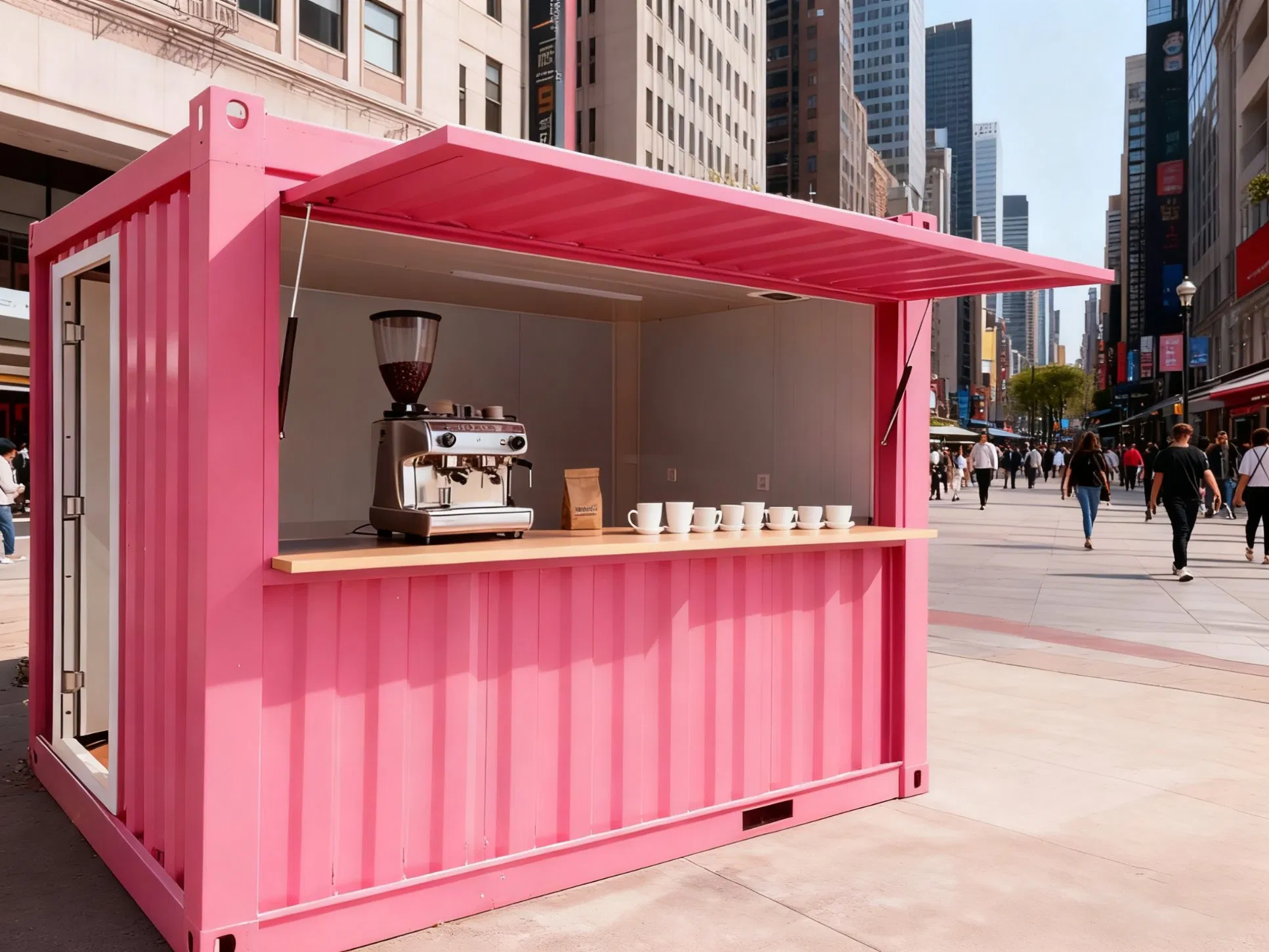 Hotselling 10FT Pop up Container Bar and Coffee Shop Modular Movable Convenience Store for Sale Mobile Shop