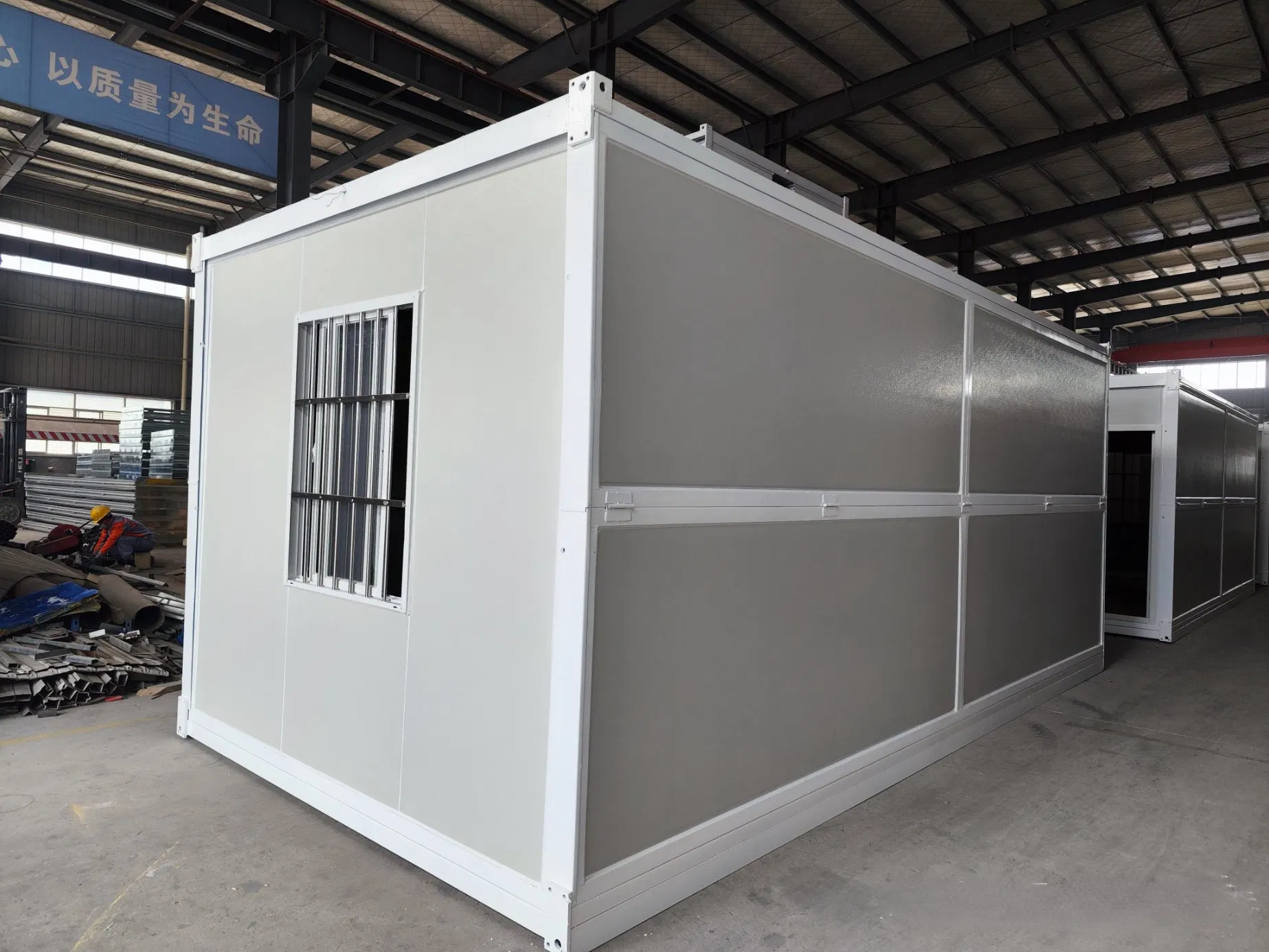 Foldable Container House Cost Effective Relocatable Modular Home with Strong Structure for Emergency Shelter and Outdoor Offices