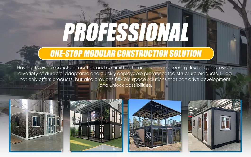 40FT Galvanized Steel Frame Container House