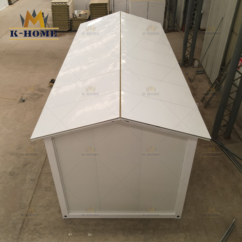 Modern Mobile Prefab Modular Gable Roof Living Container Tiny House Community