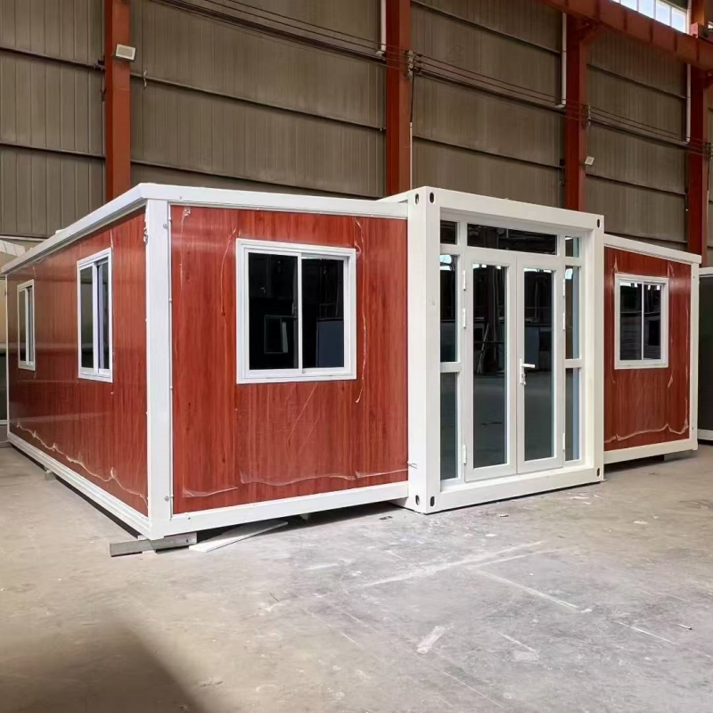 Double Wing Extension Foldable House 20FT Folding Luxury Portable 40FT Home Modern Expandable Container House