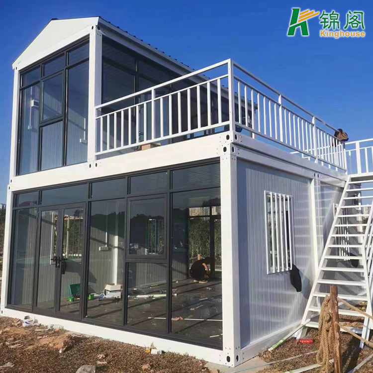 Prefabricated Portable Container Camp Movable Living Container Modular Prefab House for Workers Dormitory