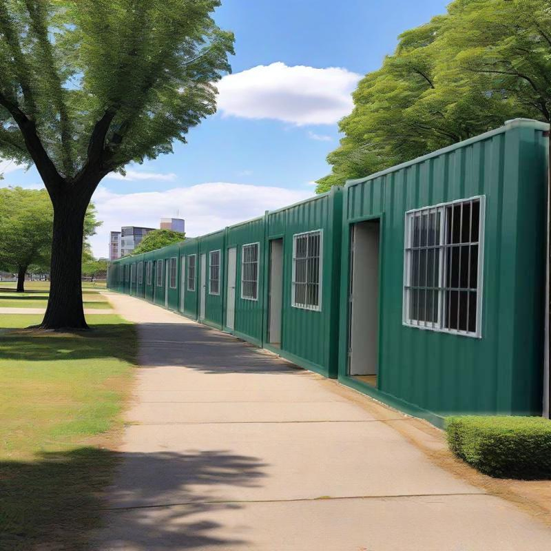 Temporary Removable Container House for Flexible Living Arrangements