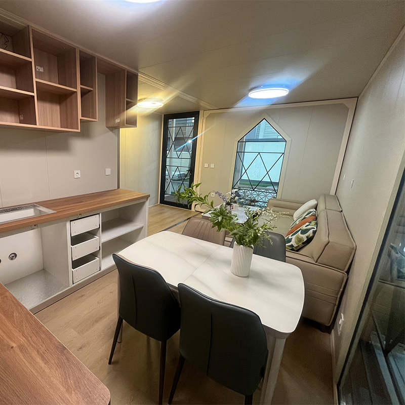 Luxury 2 Bedroom Expandable Container House with Solar Ready for off-Grid Cabin