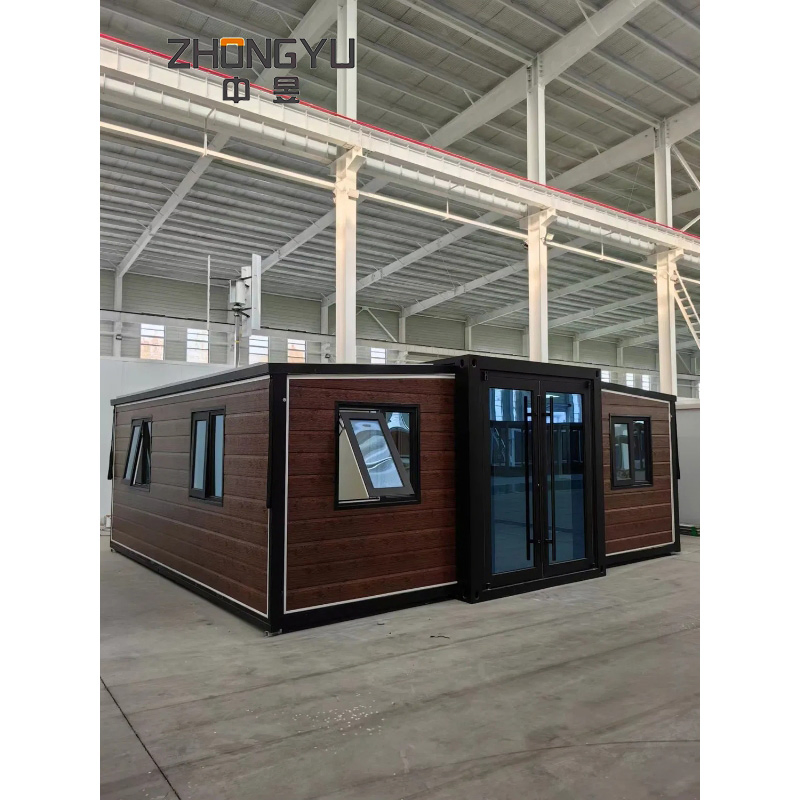 40FT Portable Expandable Modular Capsule House for Military Camp with Foldable Frame and High Durability Materials
