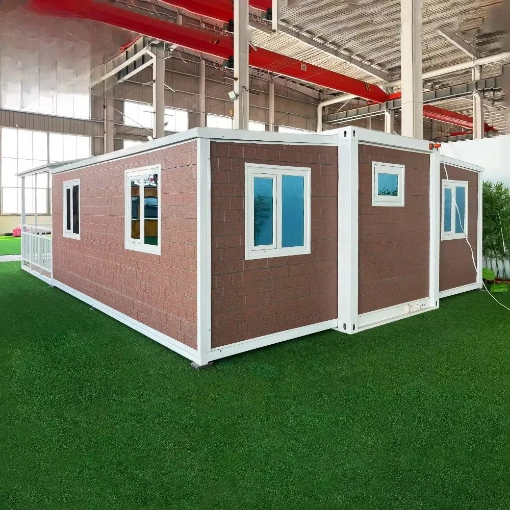 Prefabricated Modular House-Quick Assembly Expandable Container House Kit Customizable, Insulated for Adu, Quick Assembly Tiny House for off-Grid Living