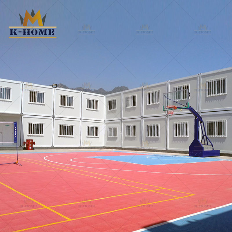 Affordable Modular 20FT Low-Cost Prefabricated Container Classroom / School Buildings