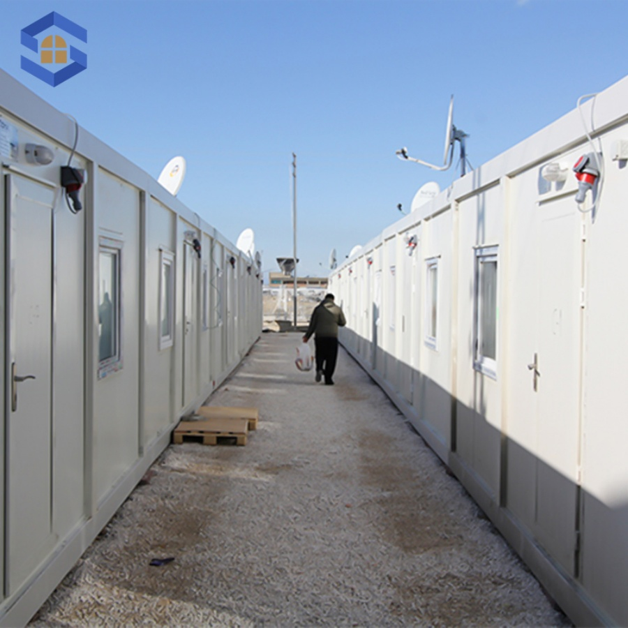 Military-Grade Bullet-Resistant Explosion-Proof Steel Structure Prefab Container House