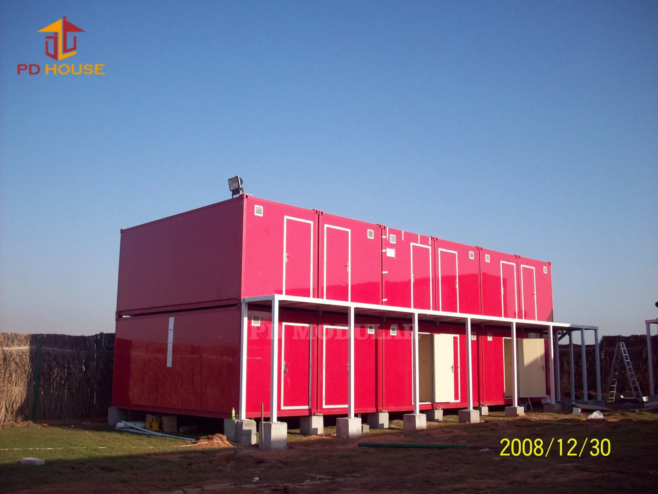High Temperature Hot Container Worker Dormitory Construction Building Modular Temporary Accommodation House