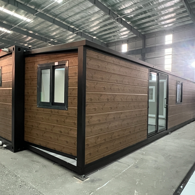 Ski Chalet Prefab House Cold Climate Expandable Modular Cabin