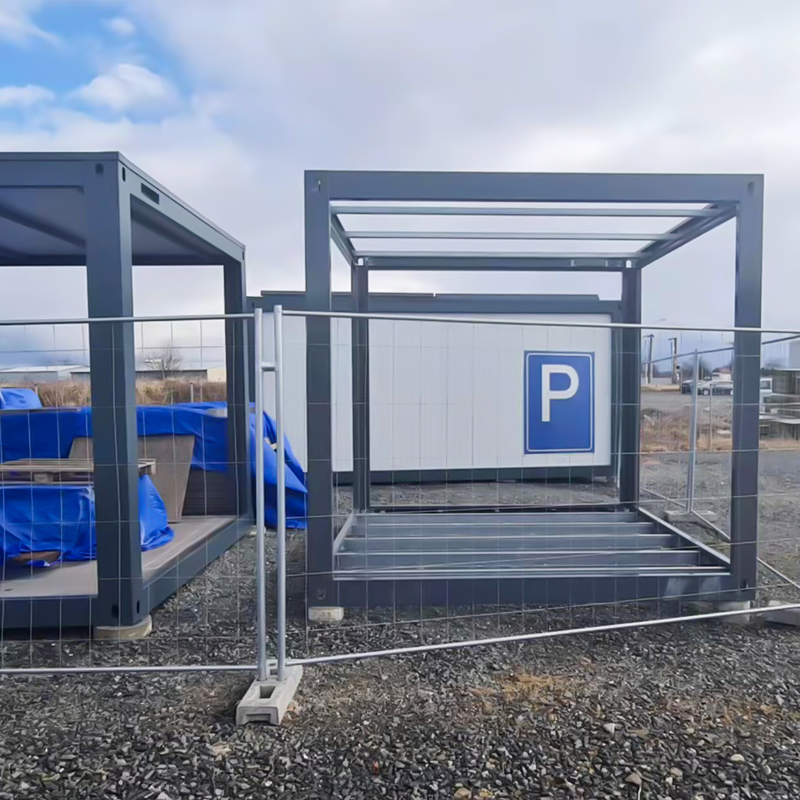 Low-Cost Foldable Construction Camp Emergency Shelter for Disaster Relief Prefab Container House