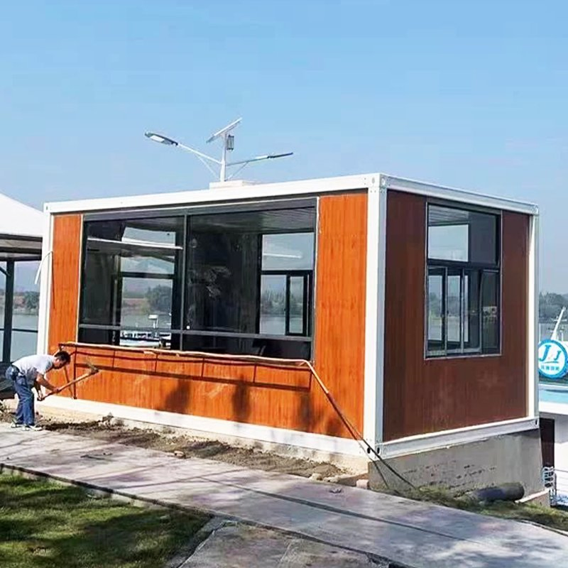 Wholesale Custom Movable Container House Luxury Homes Prefabricated Insulated Prefab Flat Pack House for Cold Climate