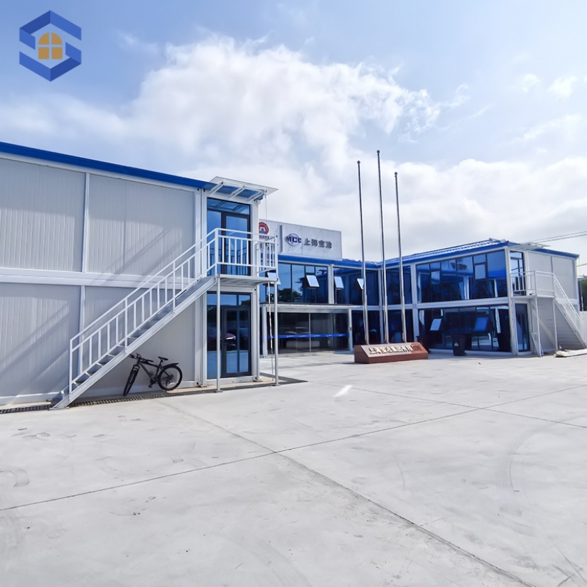 20-Year Lifespan Modular Mobile Labor Camp Featuring Steel Windows Prefab Prefabricated Office Container Portable Container House