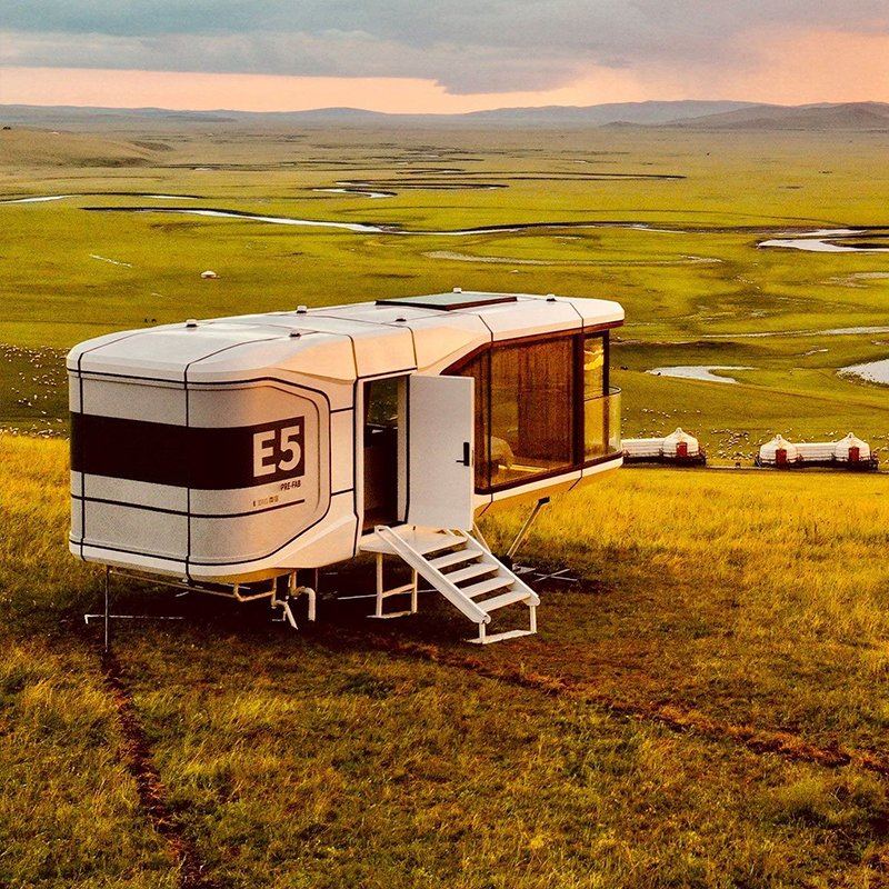 All-Weather Mobile Container House Quick Assembly Prefabricated Steel Structure Thermal Insulated for Extreme Hot/Cold Climates