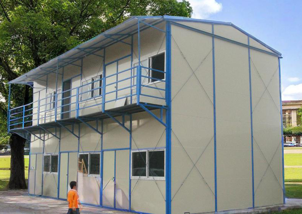 Rapid Setup Modular Container Living Unit for Temporary Offices