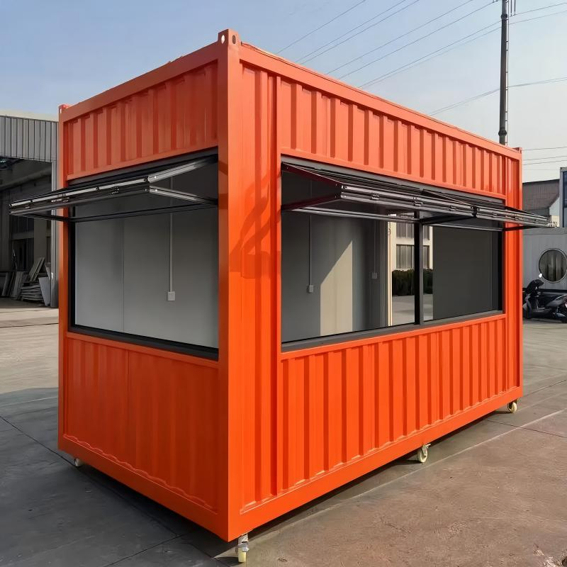 Portable Commercial Container Shop for Food Kiosk, Coffee Bar, Small Restaurant &amp; Retail Store with Fast Installation
