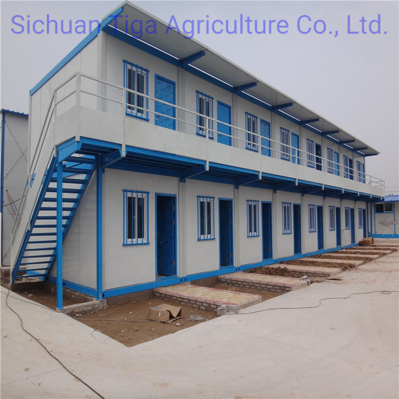 Prefab Steel Structure Building Quick Assemble Luxury Living Container House Prefabricated Temporary Worker Dormitory