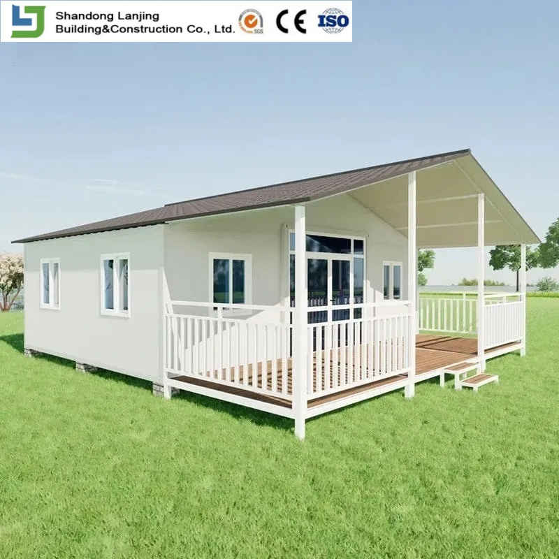 Modular Portable Foldable Folding Prefabricated Prefab Steel Structure Home Office Dormitory Camping Double Wing 20FT 40FT Expandable Container House