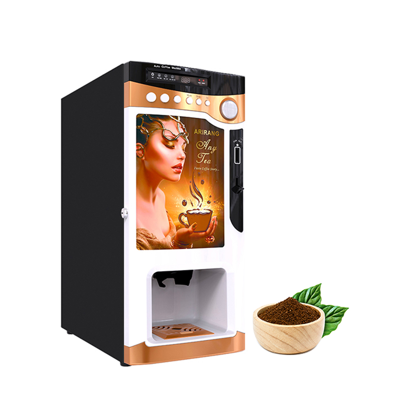 Coin-Operated Multi-Option Instant Coffee Vending Machine Tea Vendo Machine with SDK Function