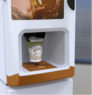 Hot Sale Instant Coffee Coin Vending Machine