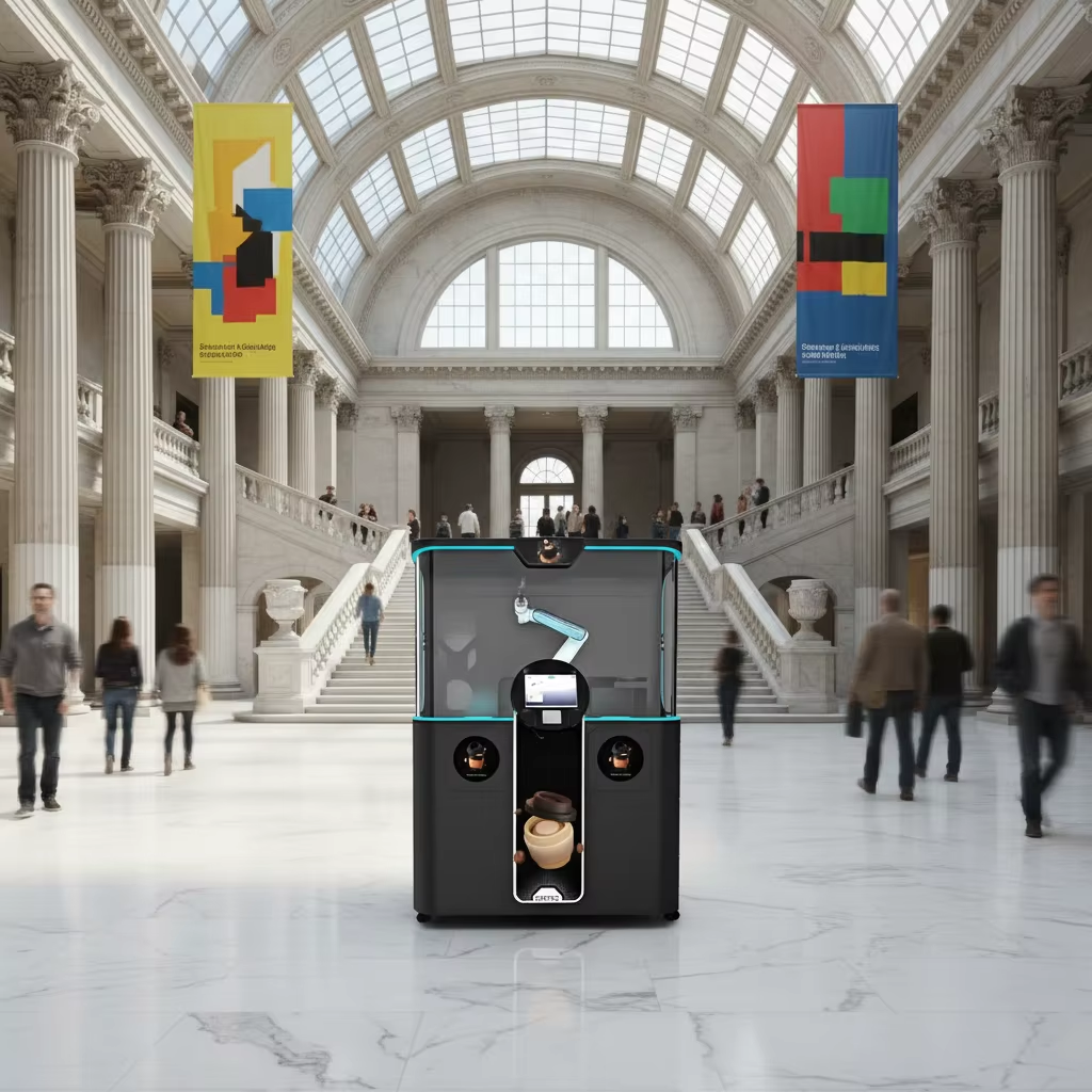 Printed Picture Coffee Vending Machine with Touch Screen