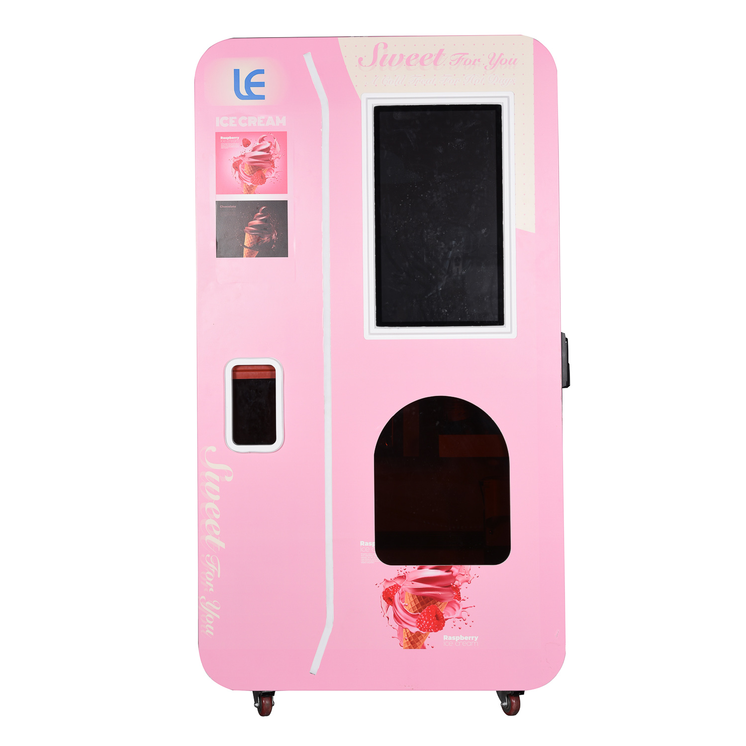 Fully Automatic Ice Cream Vending Machine CE RoHS Certificate