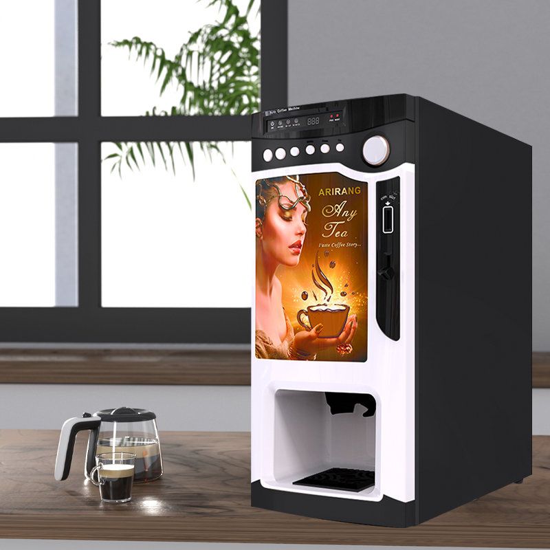 Commercial Espresso Coffee Machine Programmable Robotic Design for Outdoor Hotel Household Use Electric Power Source