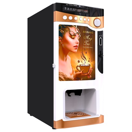 LE303V Quick Instant Coffee Vending Machine With Coin Payment