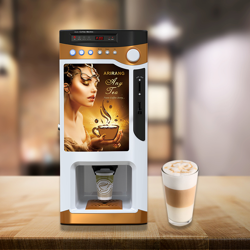 Commercial Espresso Coffee Machine Programmable Robotic Design for Outdoor Hotel Household Use Electric Power Source