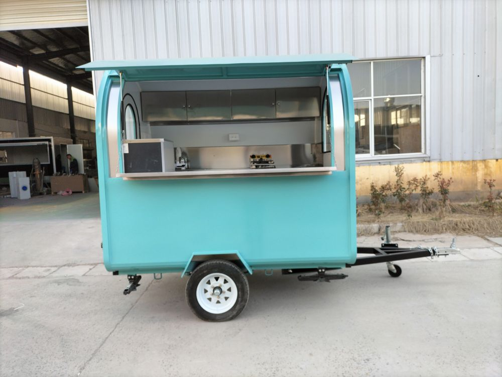 Ice Cream Coffee Van Beer Bar Hot Dog Electric Food Cart Mobile Kitchen Restaurant Vintage Mobile Food Truck