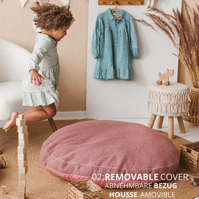 Modren Design Kids Toddler Reading Corner Floor Cushion Baby Playtent Pillow