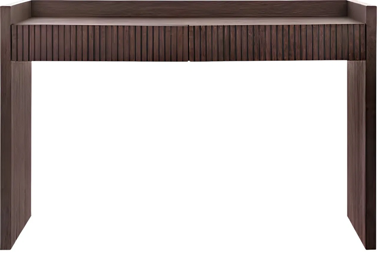 Modern Slim Entryway Console Table with Storage Shelf Space Saving Design Durable Engineered Wood Construction Console Table