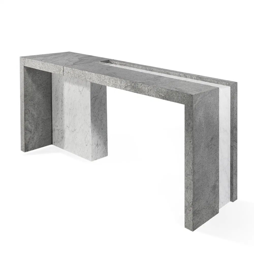 Creative Design Luxury Stone Size Round Coffee Table High-End Modern Living Room Sintered Stone Top Coffee Table