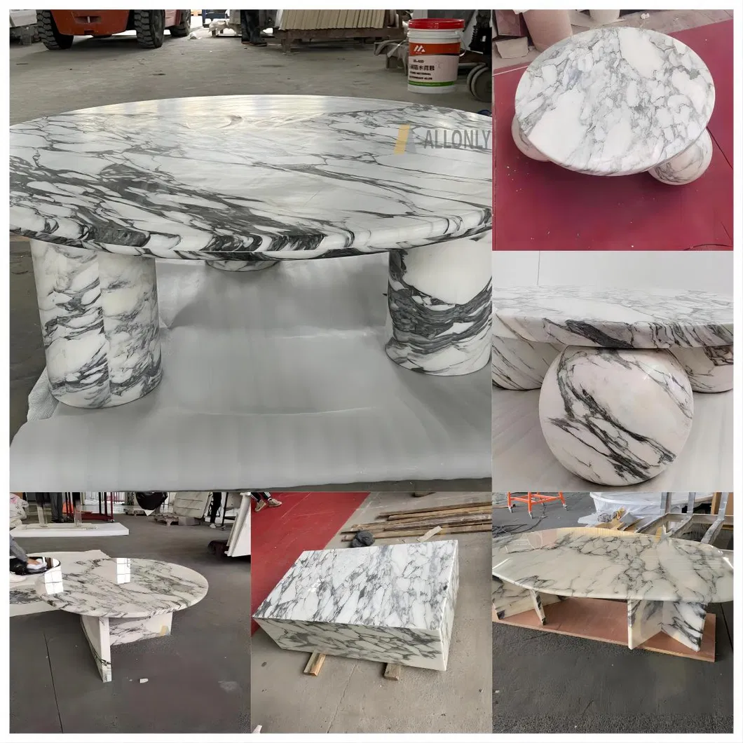 White Marble Coffee Table