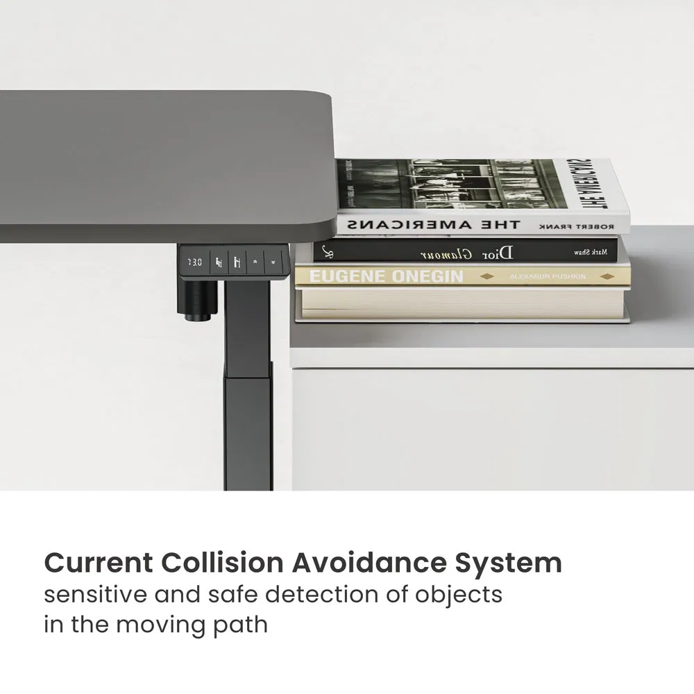 Cheap Modern Home Office Height Adjustable Table Single Motor Ergonomic Sit Stand up Electric Computer Laptop Standing Desk