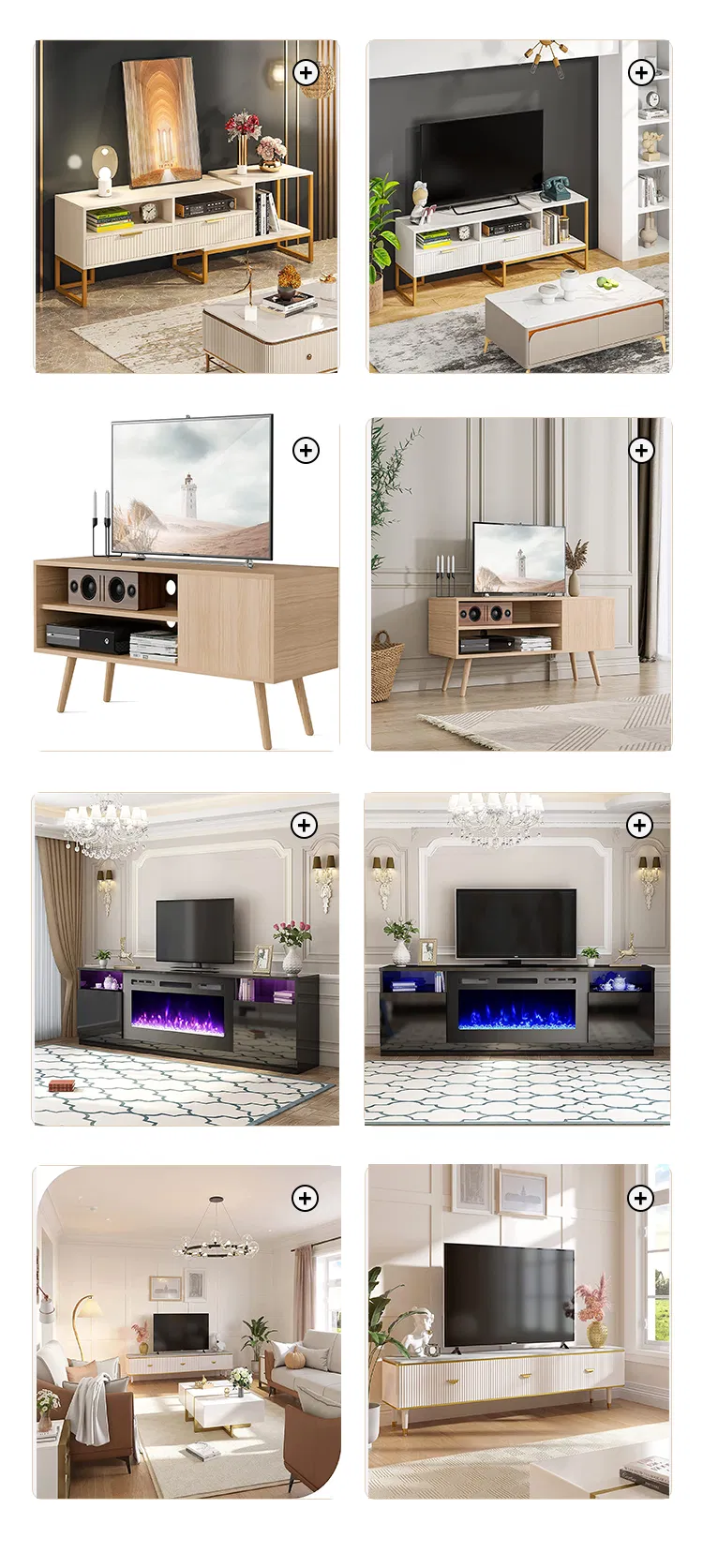 Industrial TV Stand Details