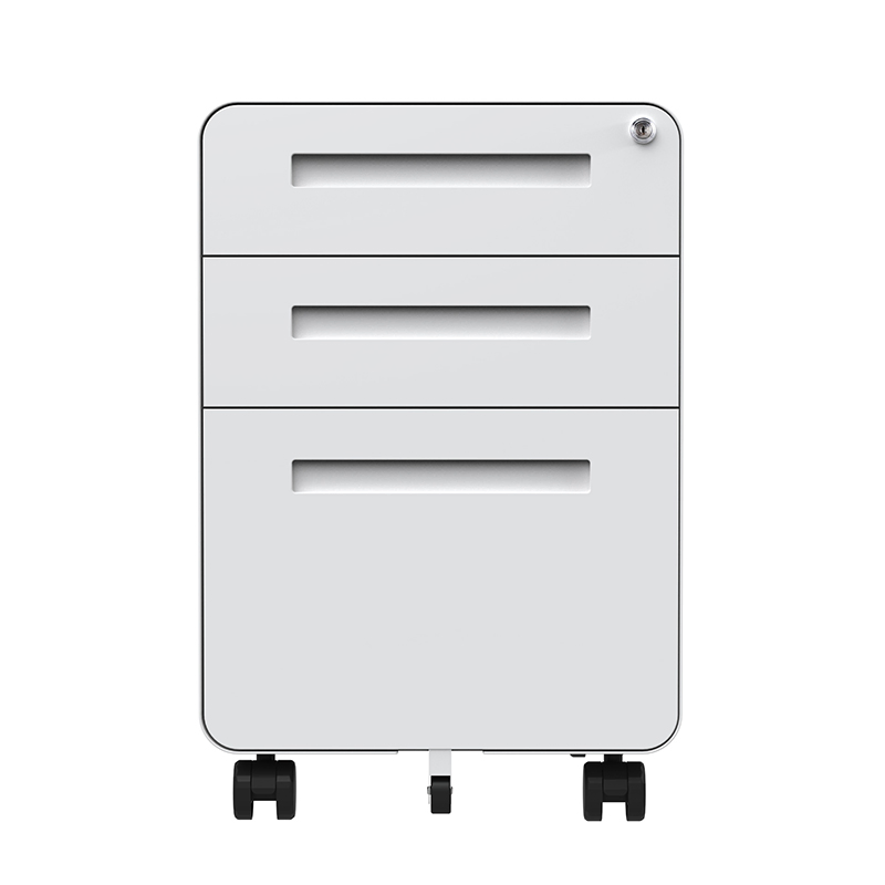 Modern Design Bedroom Bedside Table Durable Steel Nightstand Cabinet for Home