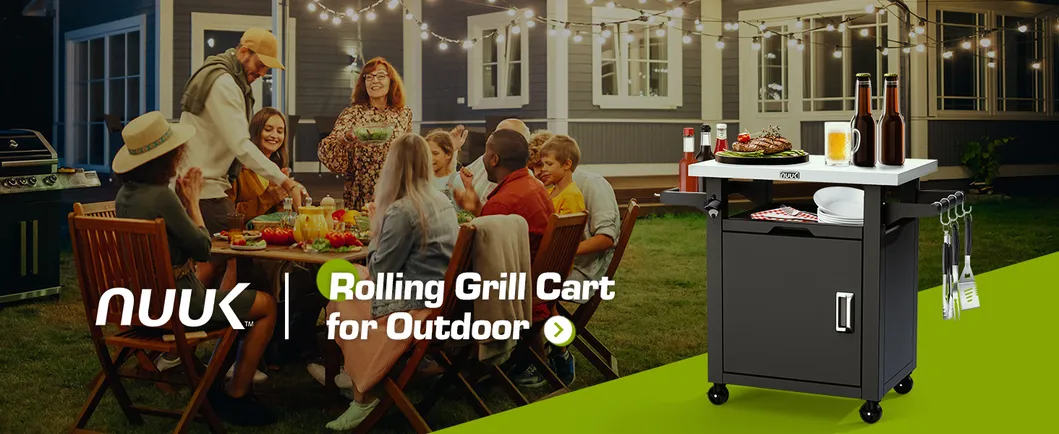 Steel Kitchen Storage Cart