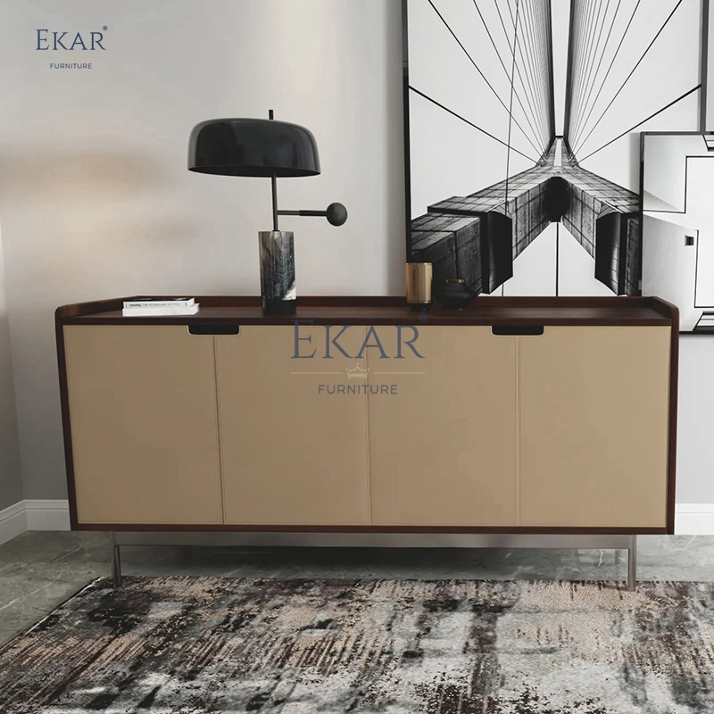 Modern Wooden Sideboard for Dining Room with Ample Storage