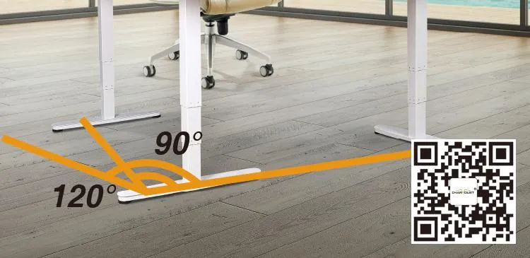 Lifting Standing Height Adjustable Mobile Standing Desk Detail